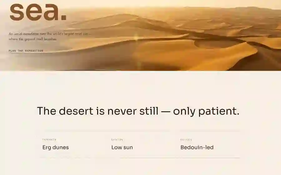 Dunescape — Expedition · Scroll