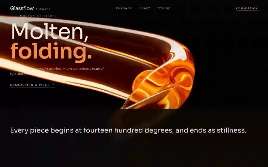 Glassflow — Furnace · Scroll