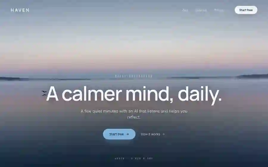 Haven — Wellness AI