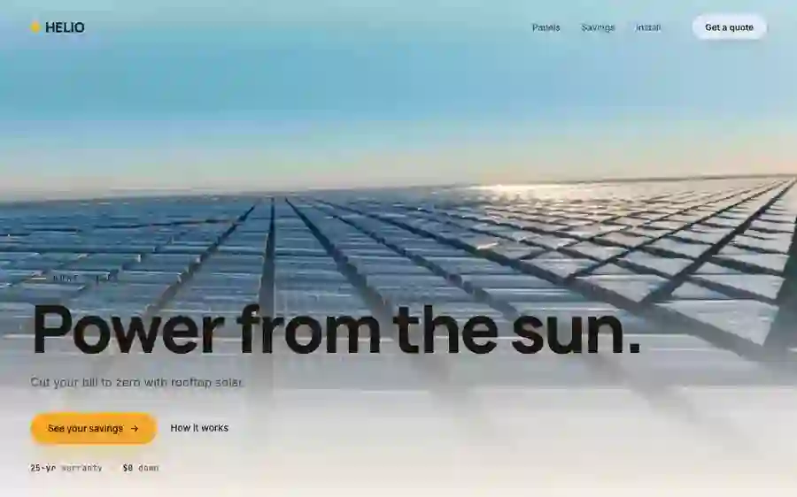 Helio — Solar Energy