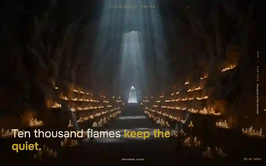 Sanctum — Scroll Cinematic