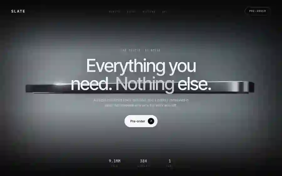 Slate — Hardware
