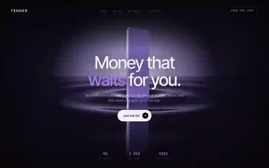 Tender — Fintech